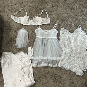 NWT Victoria’s Secret Bridal Lingerie Lot - Medium/34D